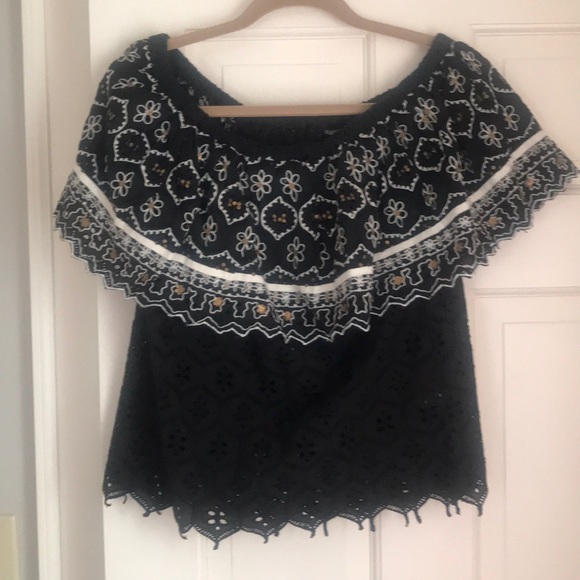 Hemant & Nandita Off the Shoulder Top - Picture 4 of 6